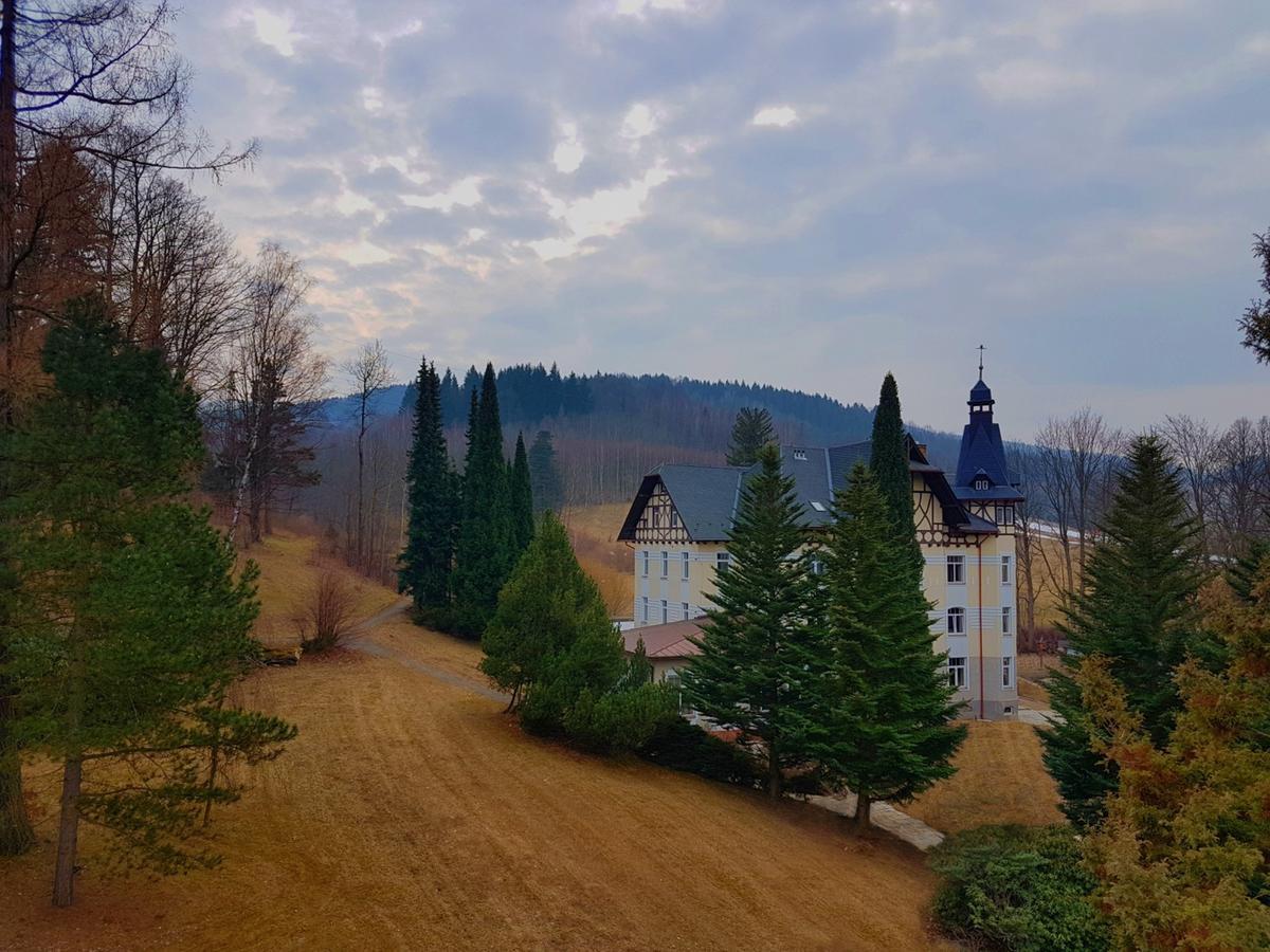 Villa Grohmann Lipová-lázně Buitenkant foto